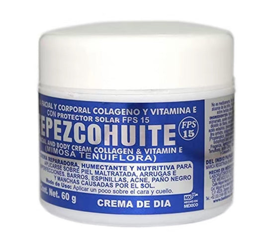 CREMA TEPEZCOHUITE DE DIA CON 15 SPF