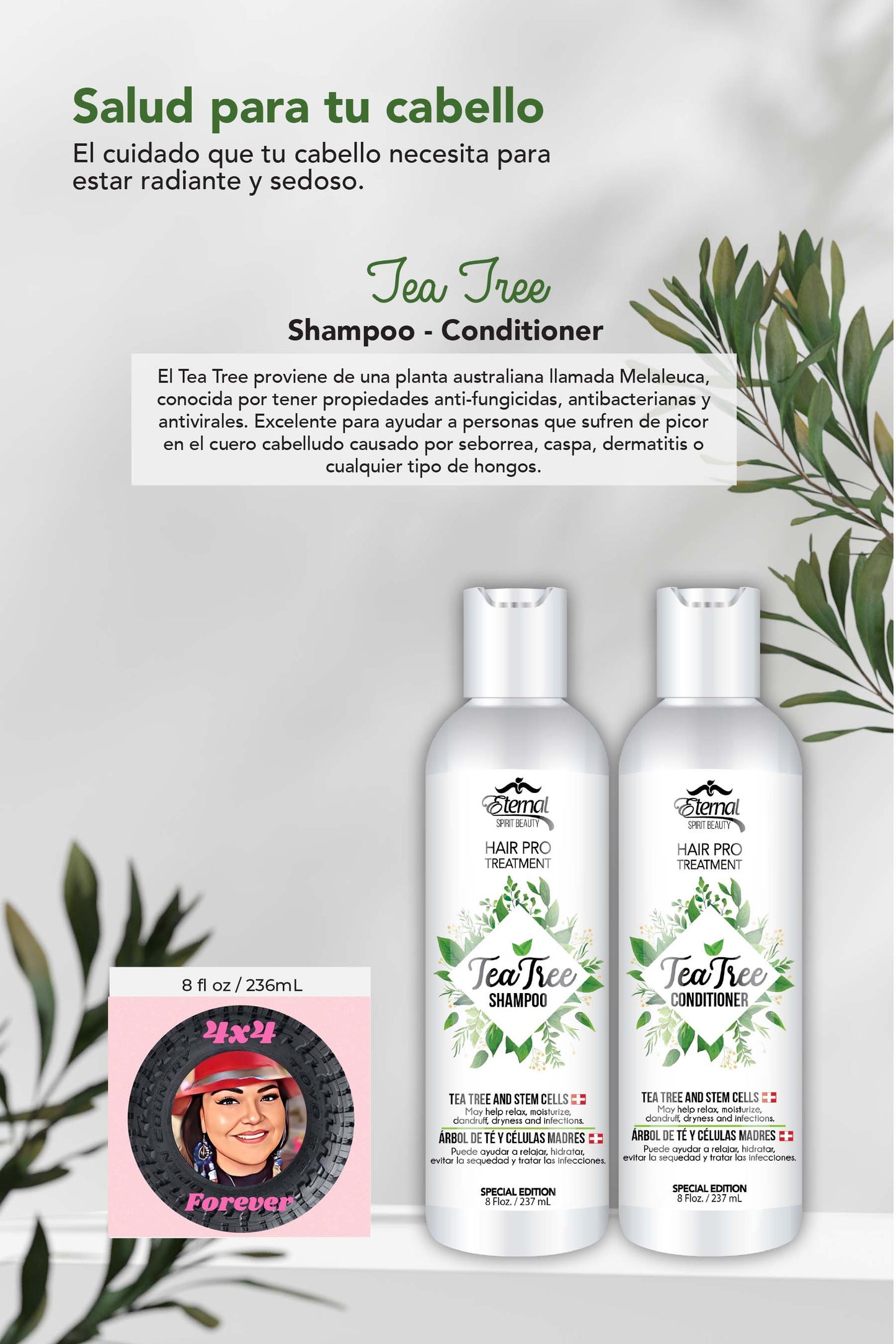 Salud para tu Cabello (Tea Tree)